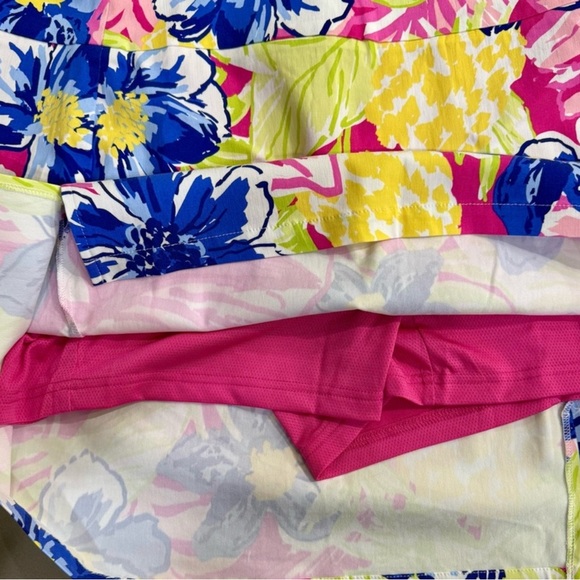 Rafaella L/G Floral Print Skort Pink Multi - Picture 3 of 5